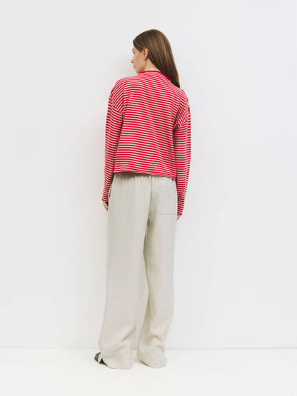 The Elisa Striped Cardigan