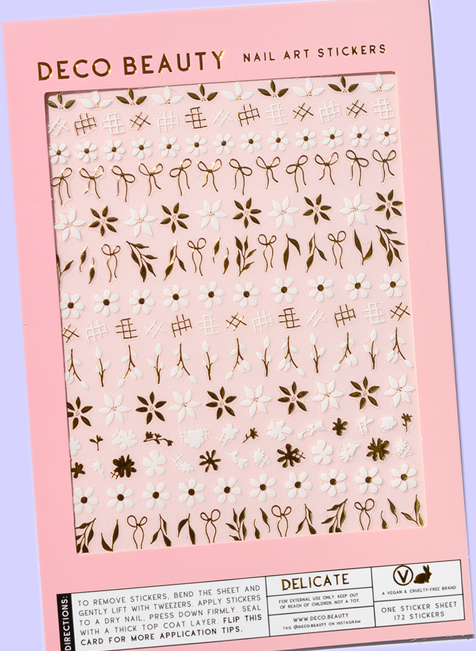 Nail Art Stickers - DELICATE