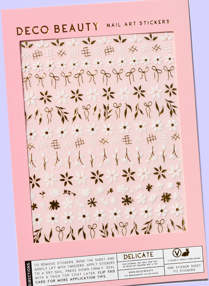 Nail Art Stickers - DELICATE