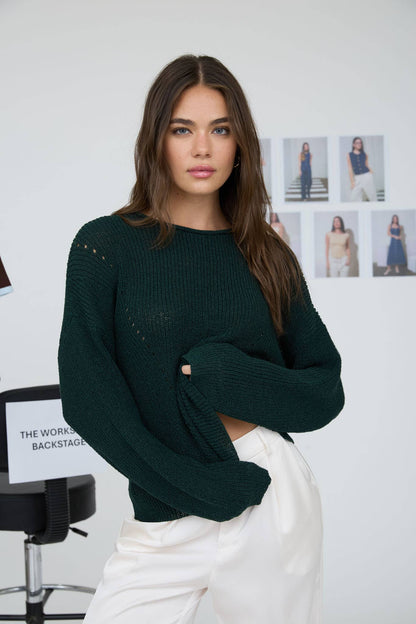 The Heirloom Stitch Sweater