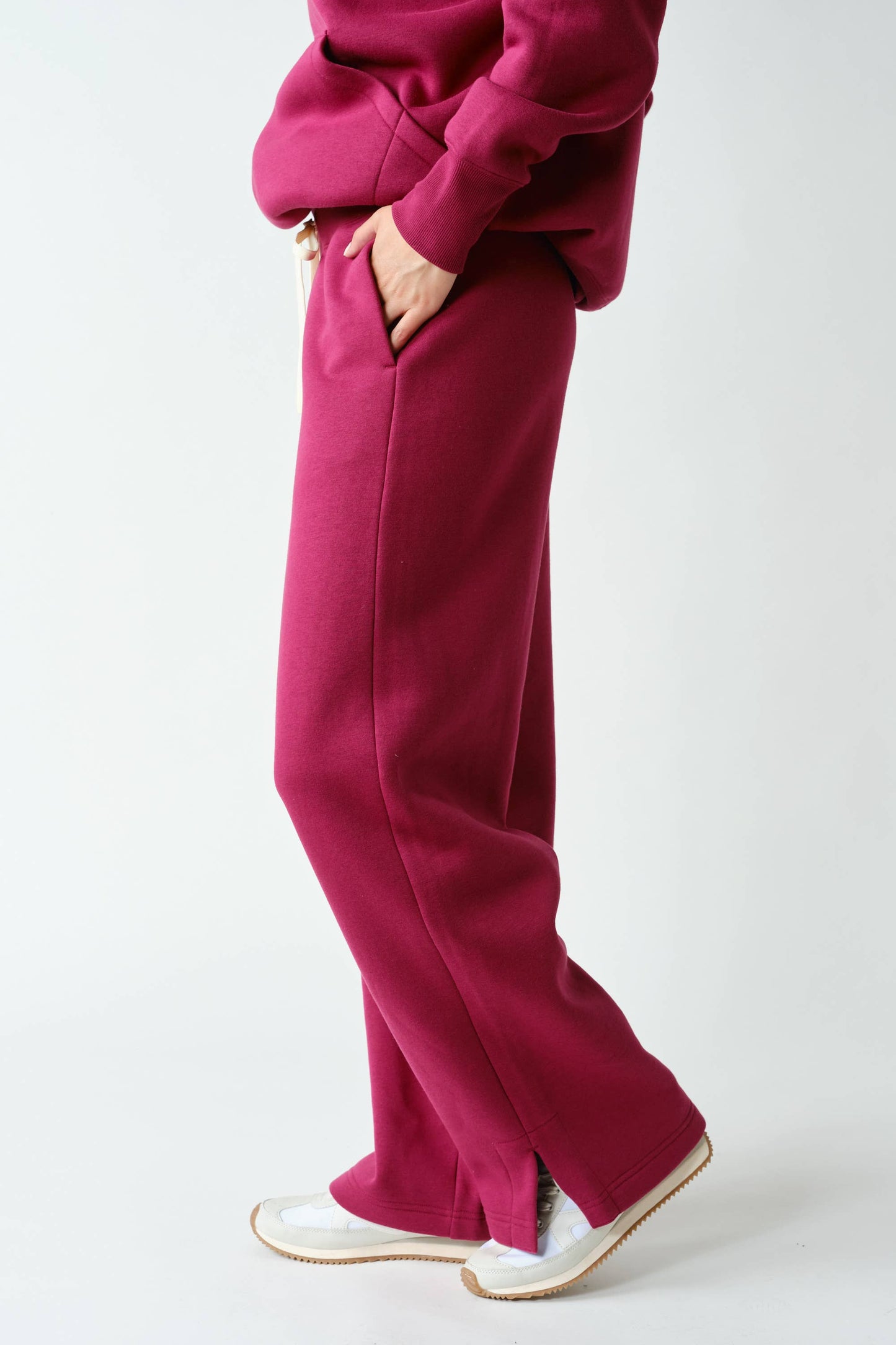 CloudWalk Wide Leg Fleece Pants
