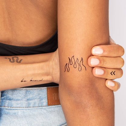 Bad Babe Temporary Tattoo Pack