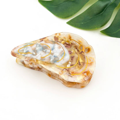 Oyster Shape Hair Clip