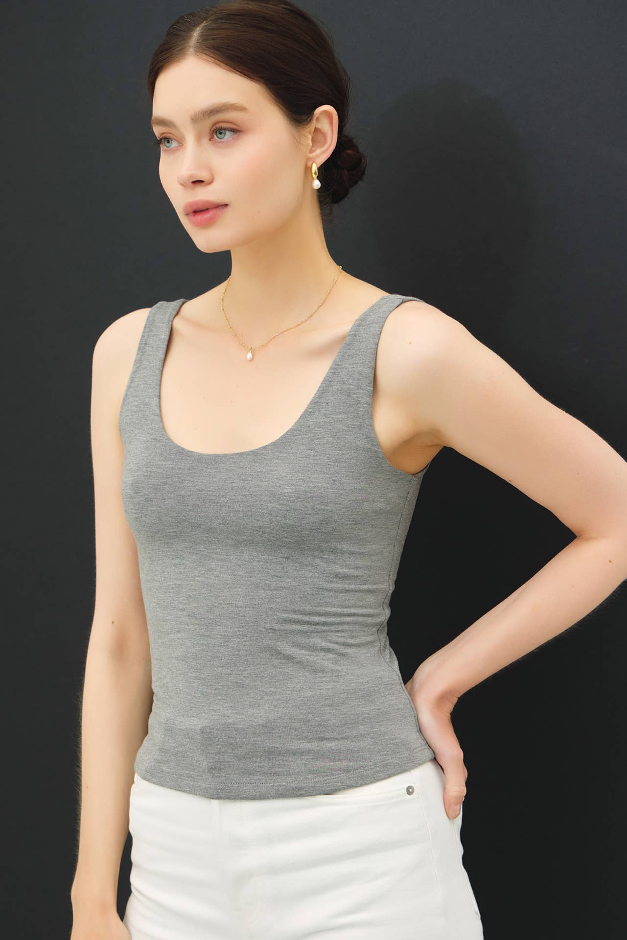 Basic Scoop Neck Tank