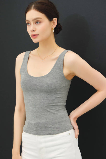 Basic Scoop Neck Tank
