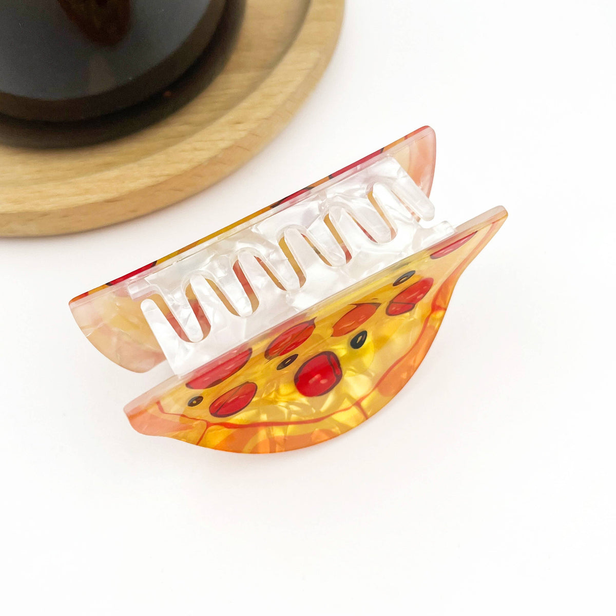 Half Pizza Hair Clip