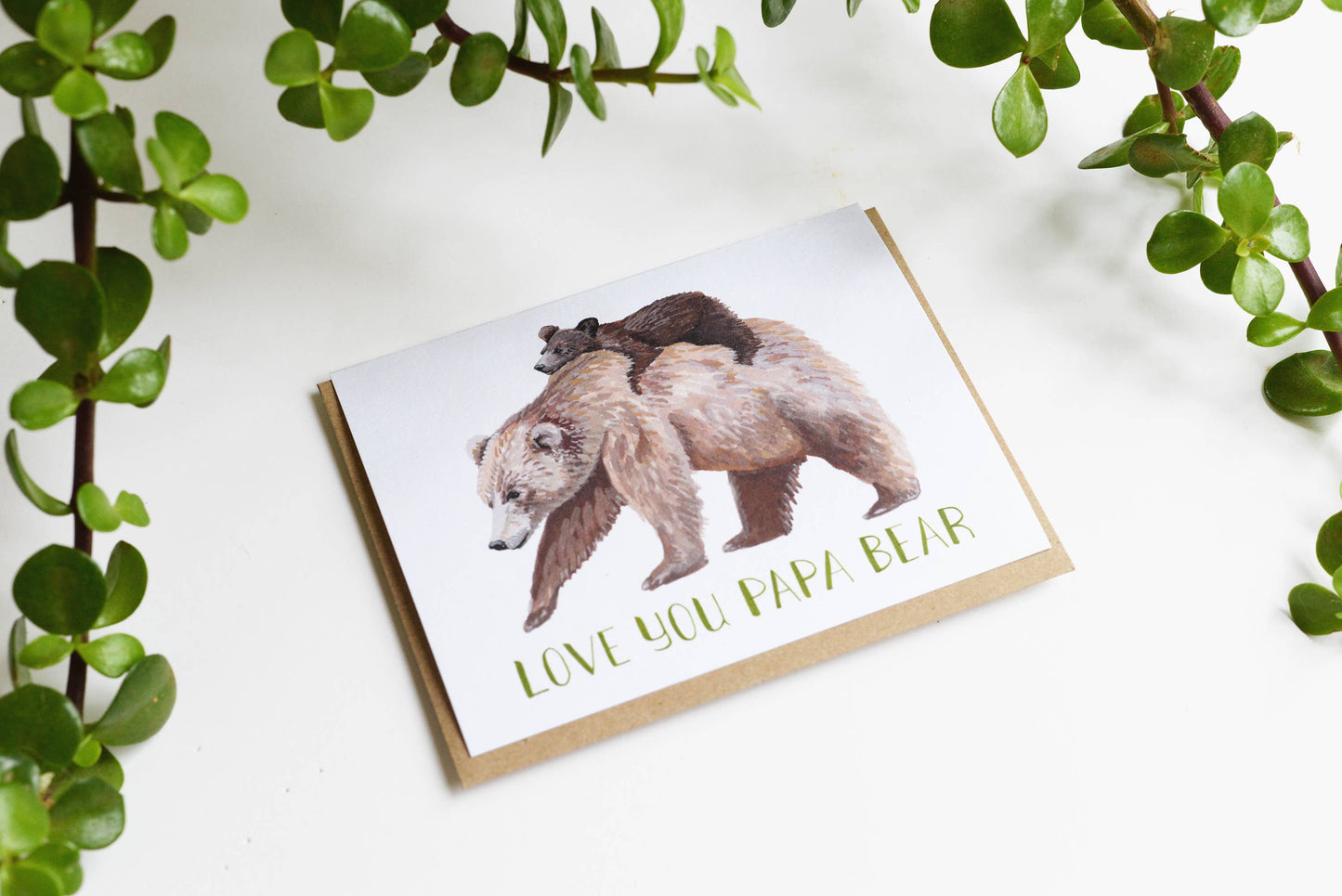 Papa Bear Card