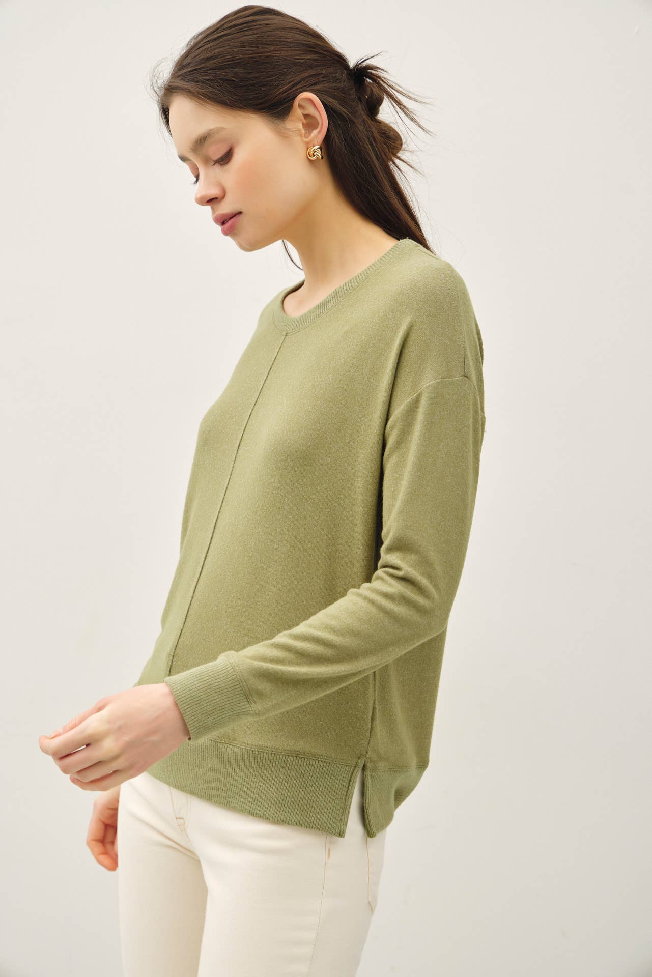 Buttery Soft Hacci Knit Top