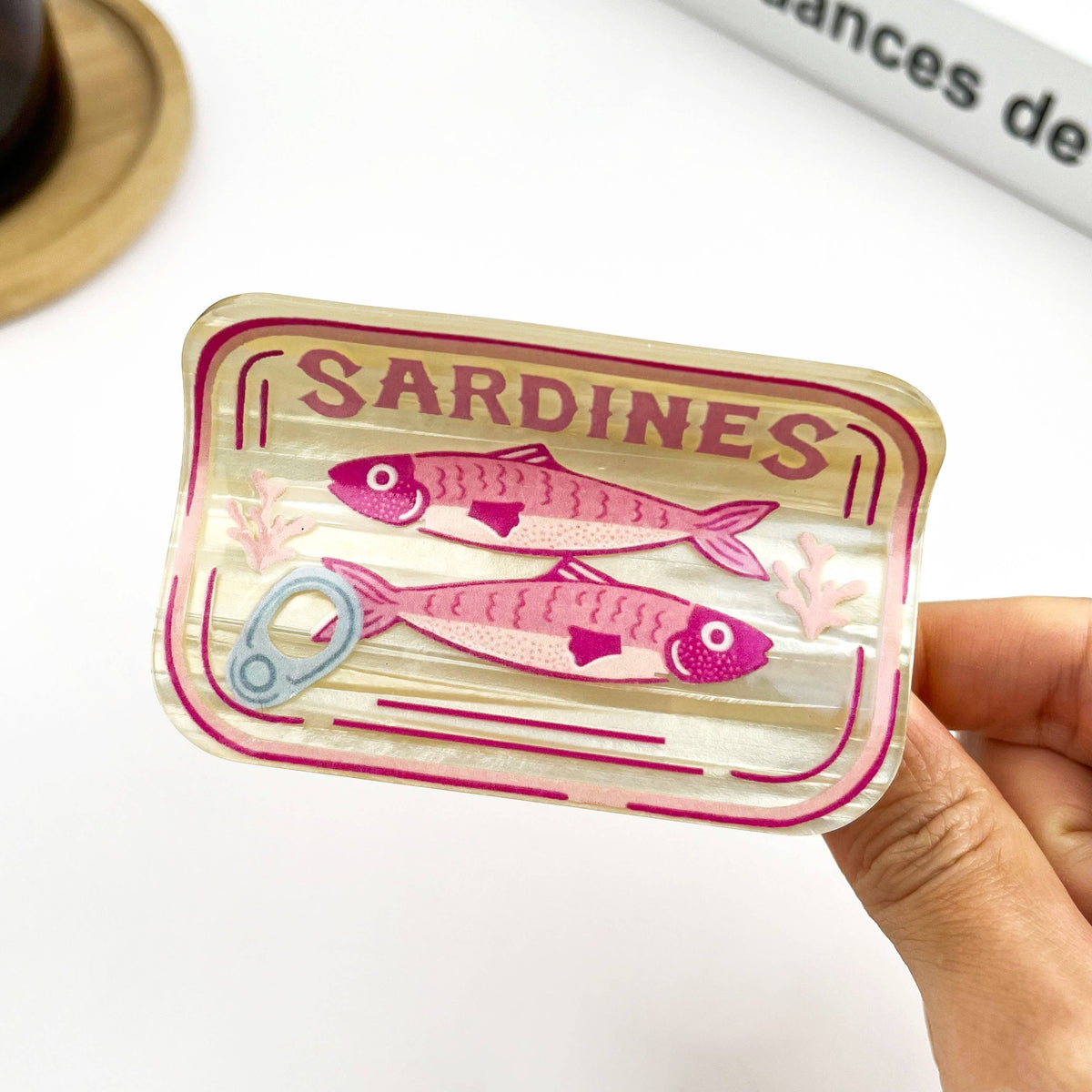 Sardine Can Hair Clip