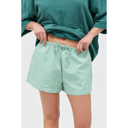 Coastal Ease Stripe Shorts