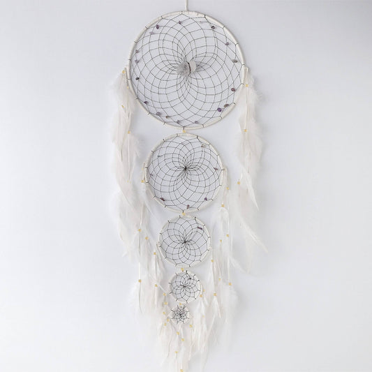 Large White Generations Dream Catcher