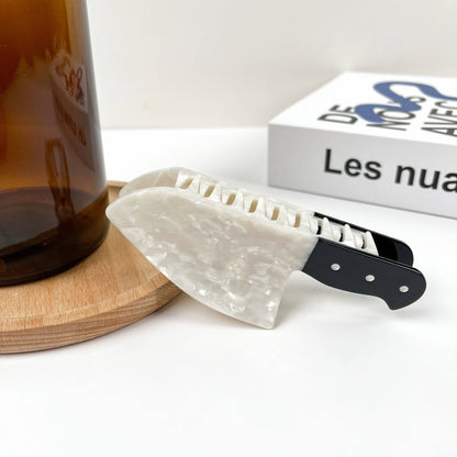 Knife Hair Clip