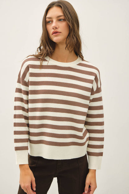 Cove Waffle Sweater
