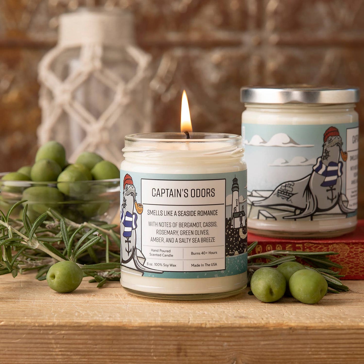 Captains Odors Candle
