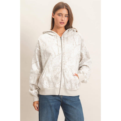 Relaxed Camo Hoodie