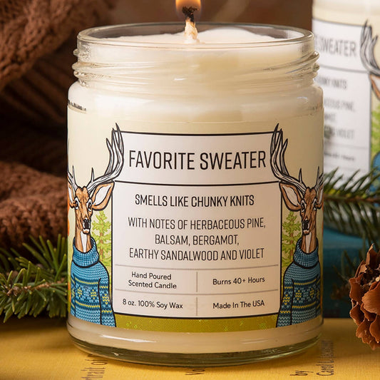 Favorite Sweater Candle