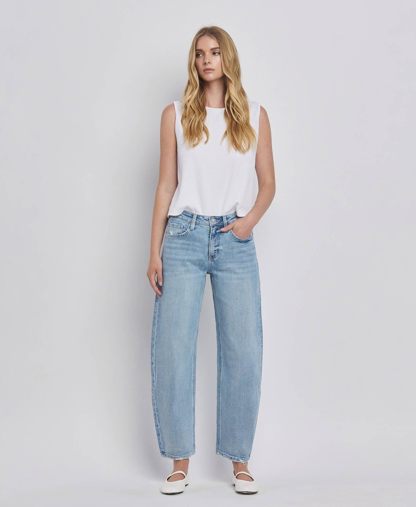 The Perfect Barrel Jean