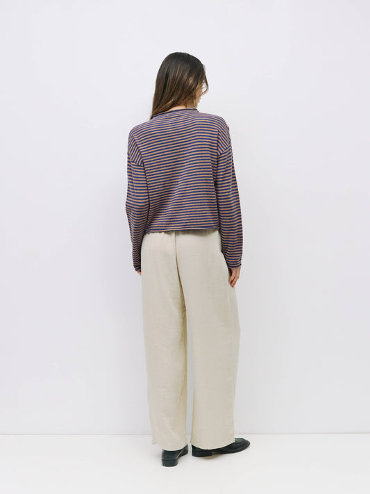 The Elisa Striped Cardigan