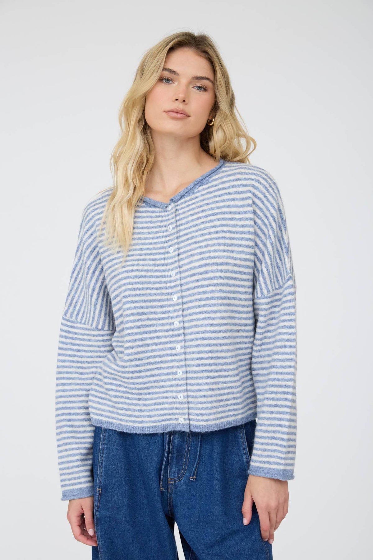 Driftwood Stripe Cardigan