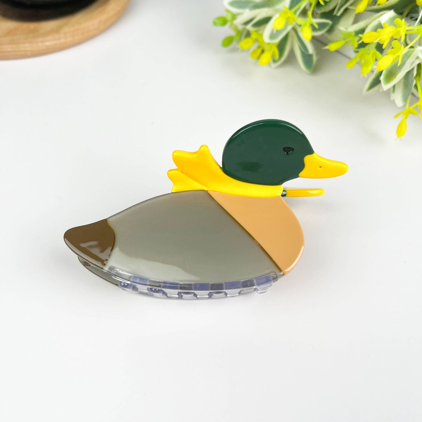 Mallard Duck Hair Clip