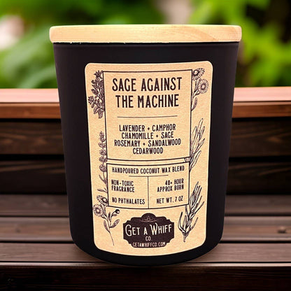 Sage Against the Machine Candle