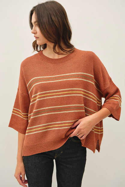 Sunwashed Stripe Pullover