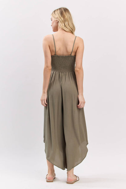 The Shoreline Woven Jumpsuit