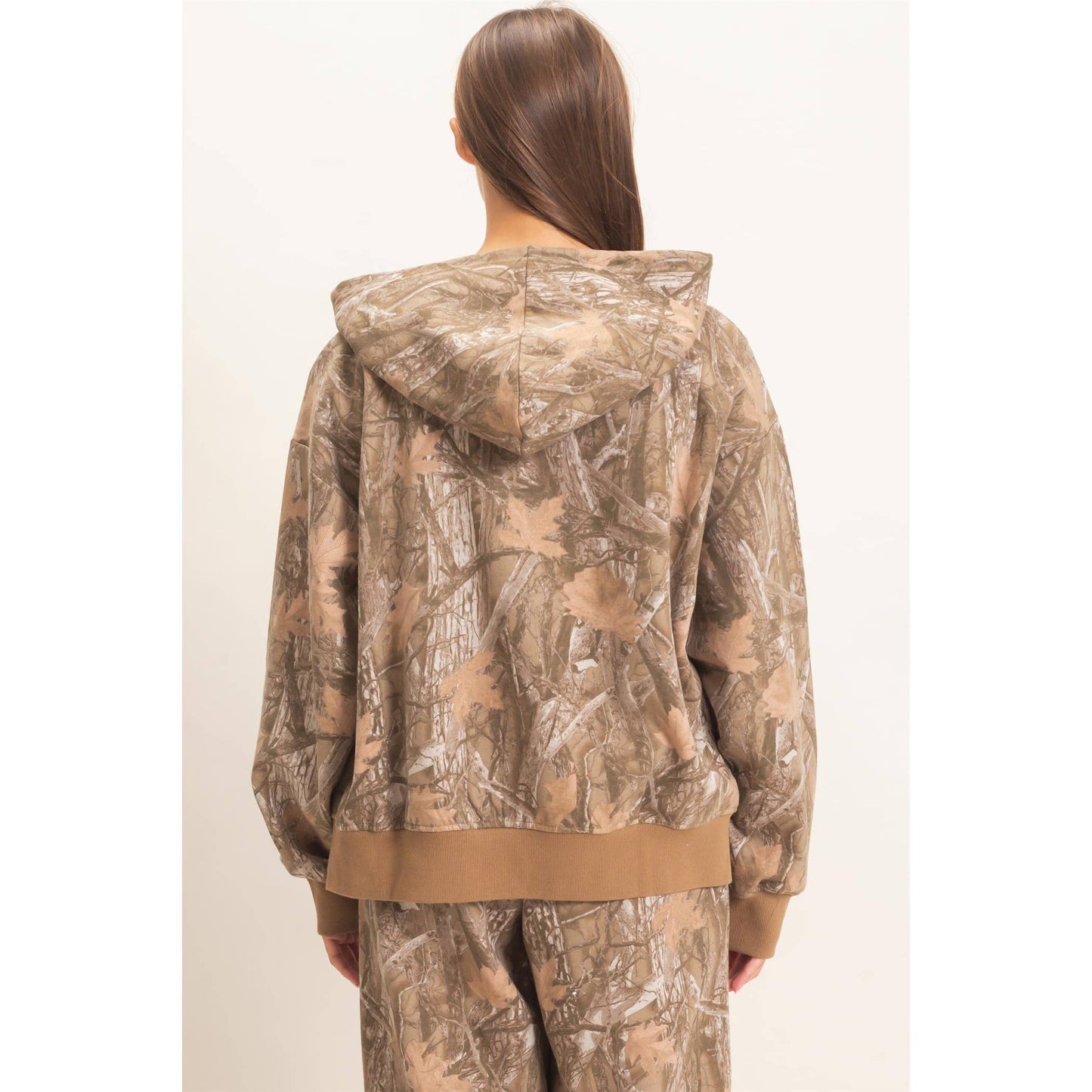 Relaxed Camo Hoodie