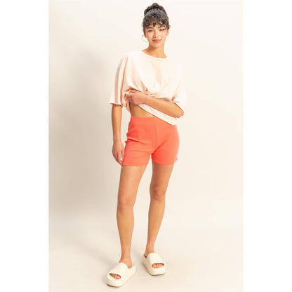 Essential Drop Shoulder Crew Neck Wide Fit Tee