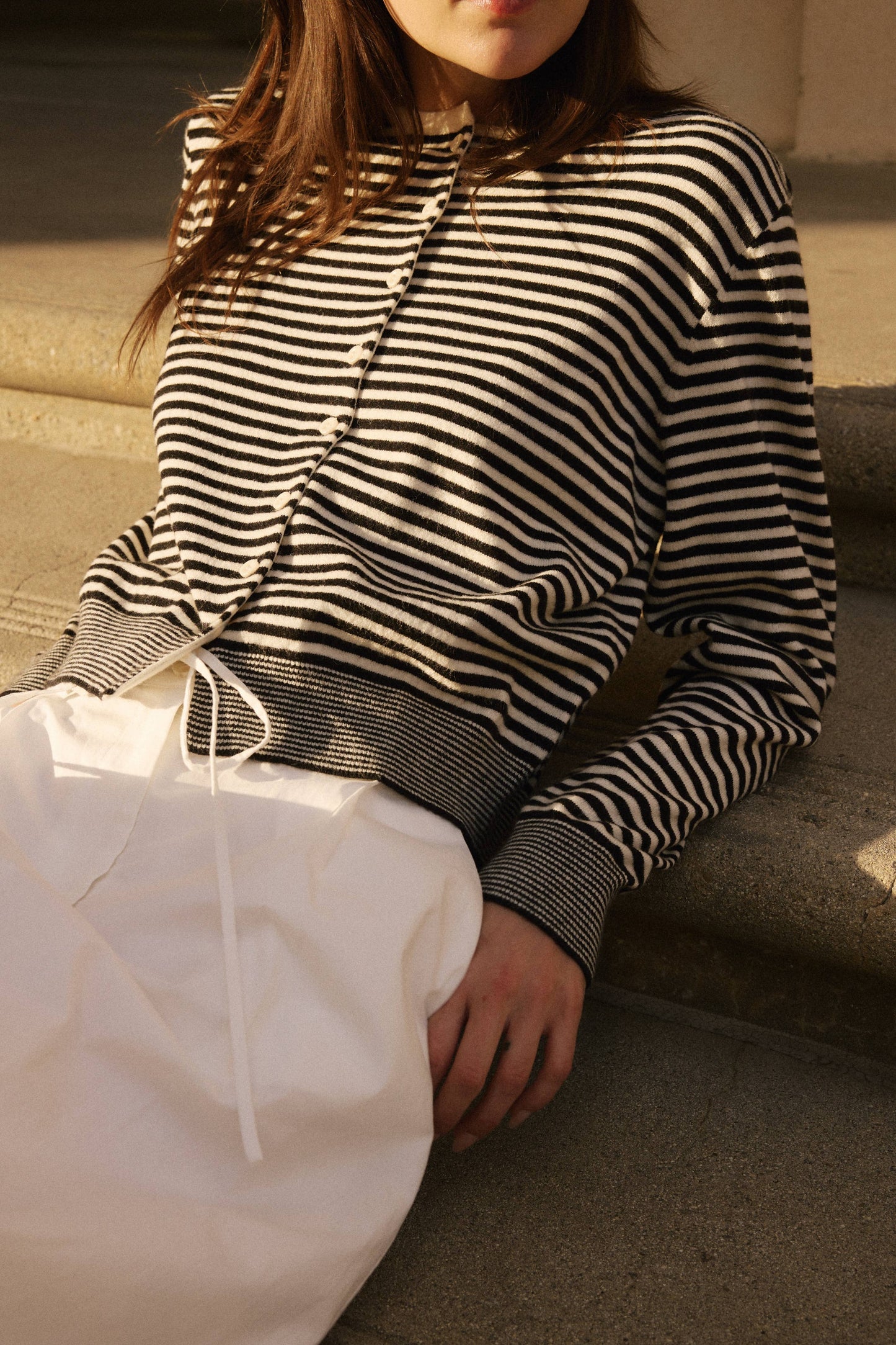 The Montana Striped Cardigan