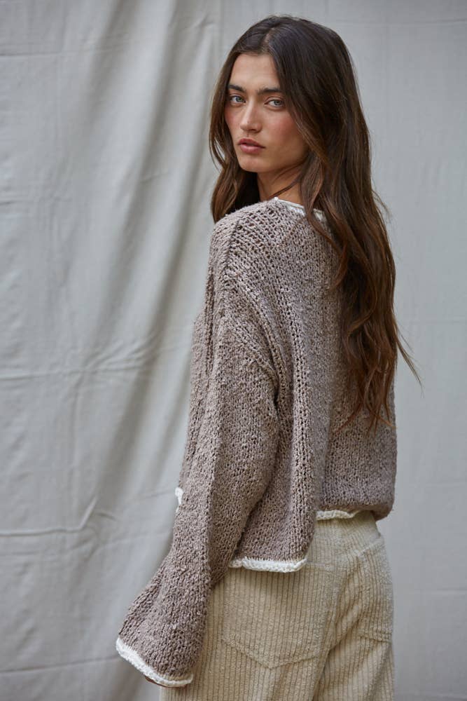 Camden Contrast Sweater