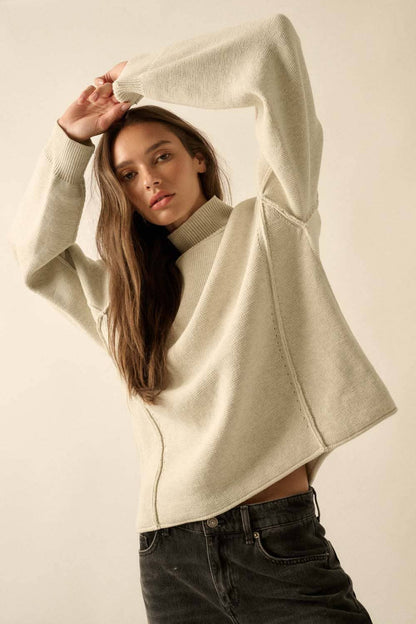 Cami Funnel Neck Sweater