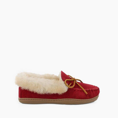 Women's Alpine Cozy Sheepskin Suede Slipper House Shoe