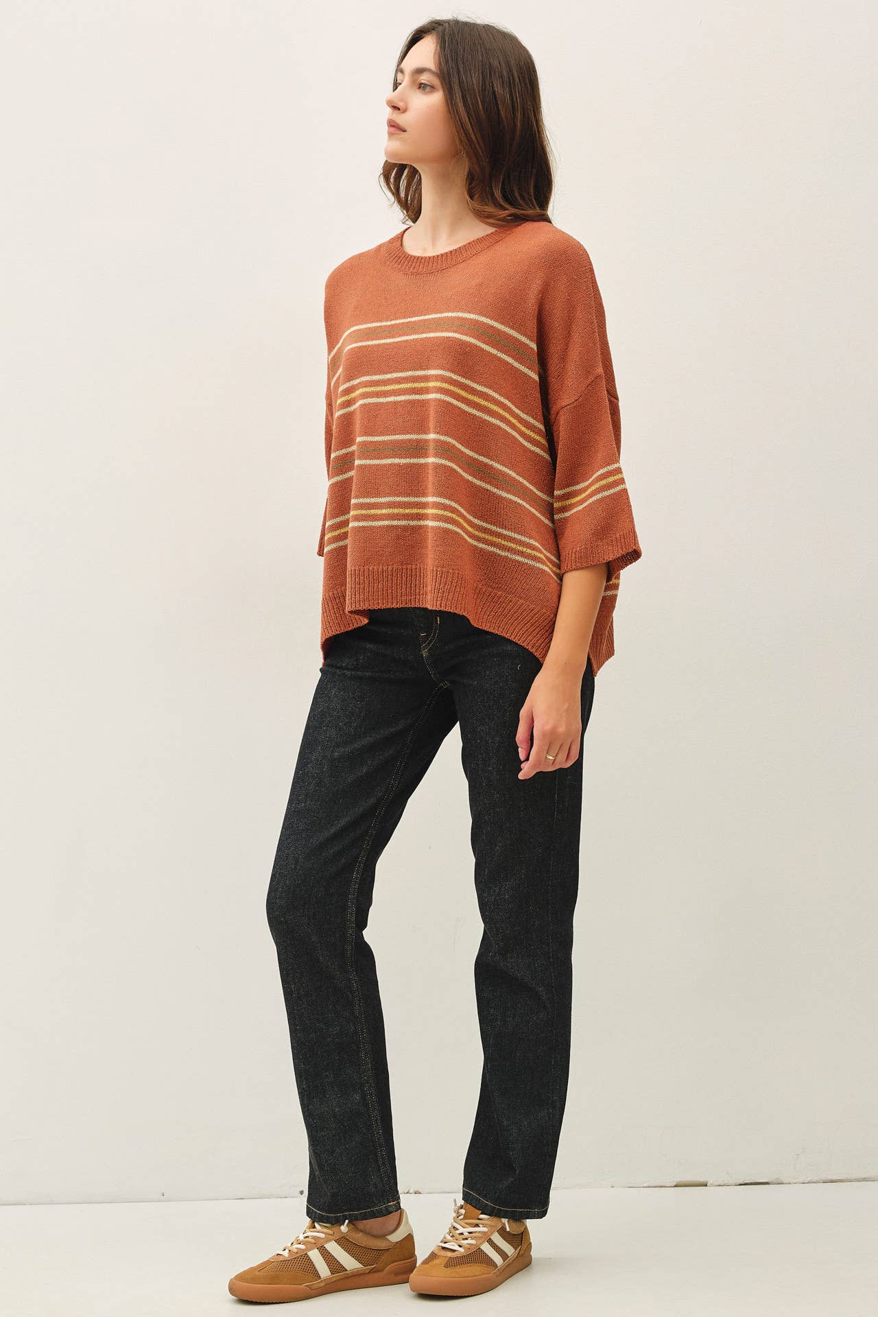 Sunwashed Stripe Pullover