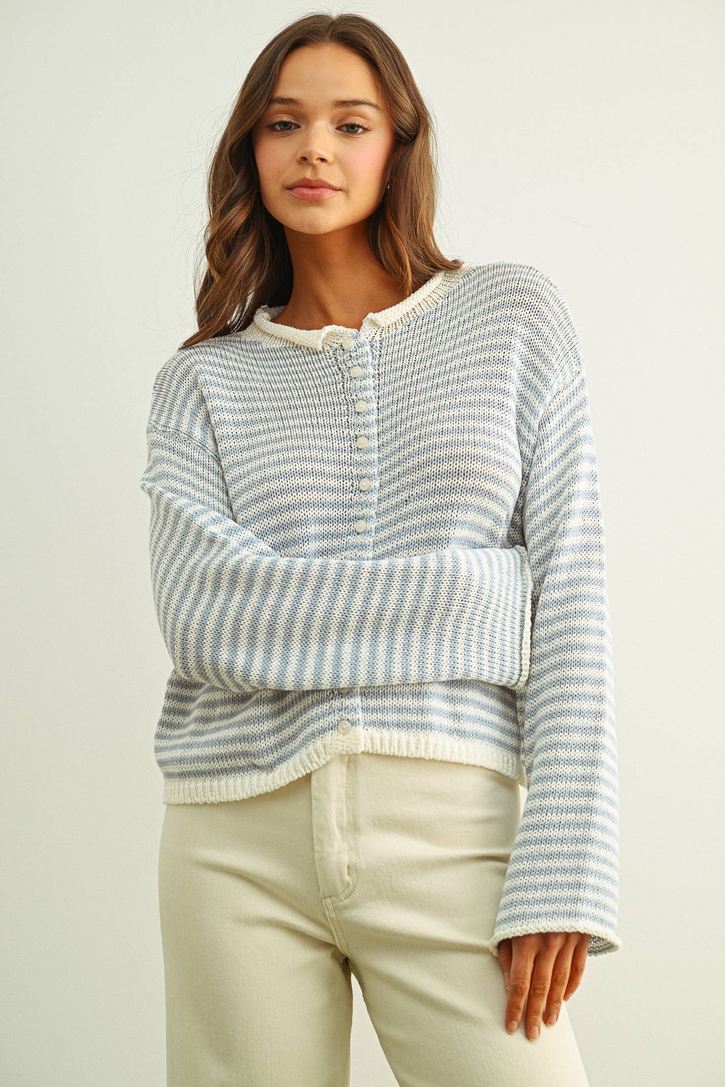 The Shoreline Button-Up Cardi