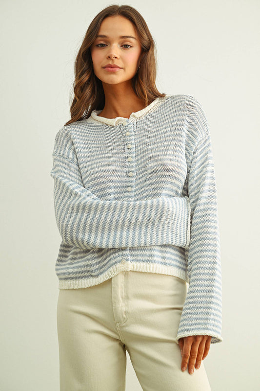 The Shoreline Button-Up Cardi