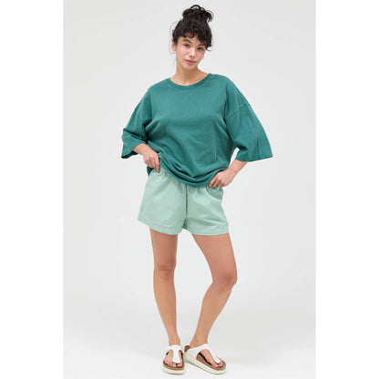 Coastal Ease Stripe Shorts