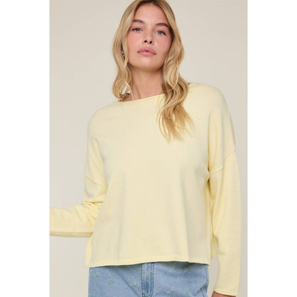 Summer Simple Roll Neck Sweater