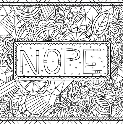 Inner F*cking Peace Adult Coloring Book,Inner F*cking Peace Adult Coloring Book