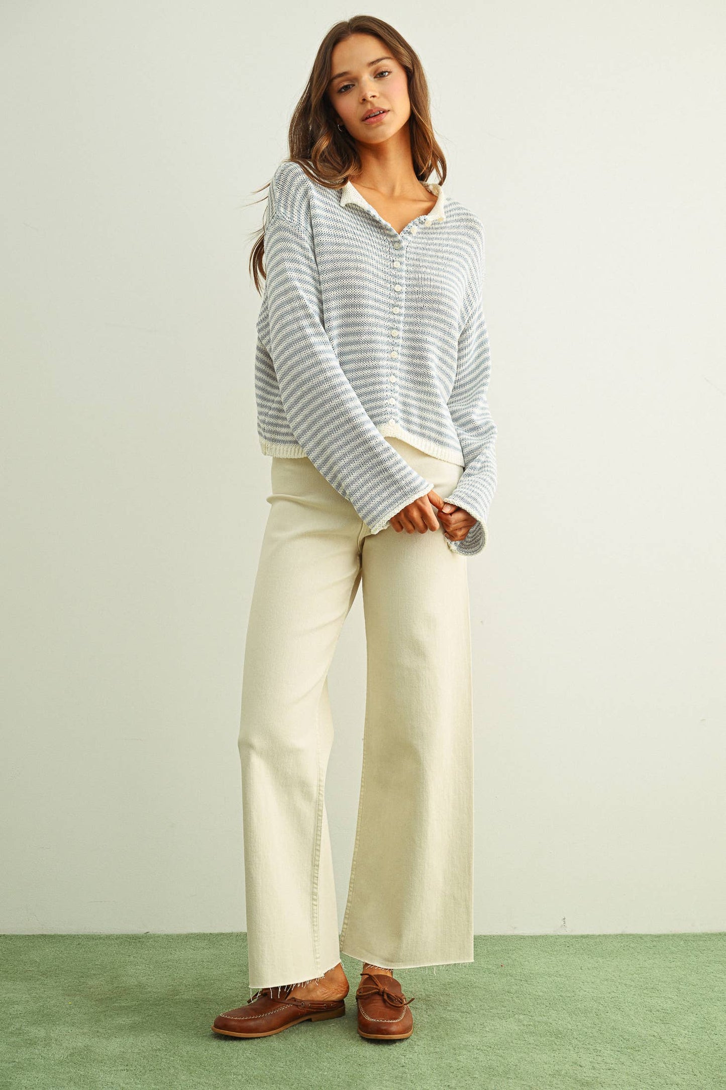 The Shoreline Button-Up Cardi