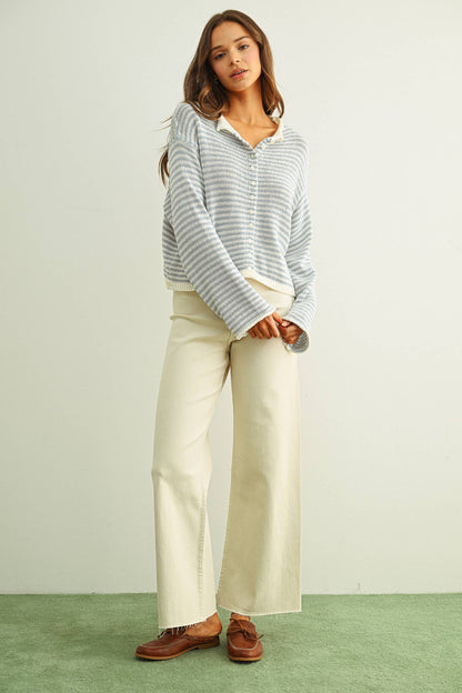 The Shoreline Button-Up Cardi