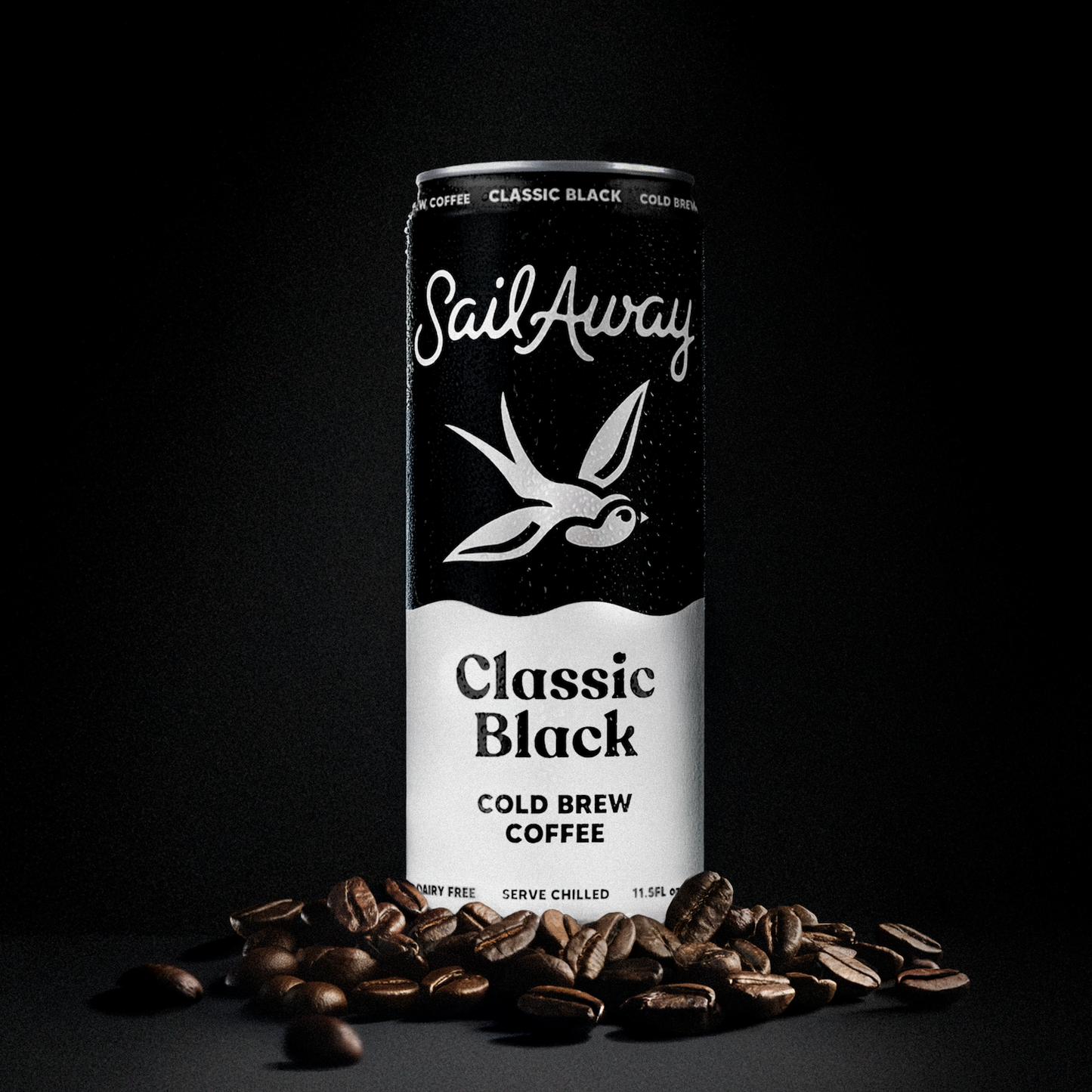 Cold Brew Coffee Cans - Classic Black