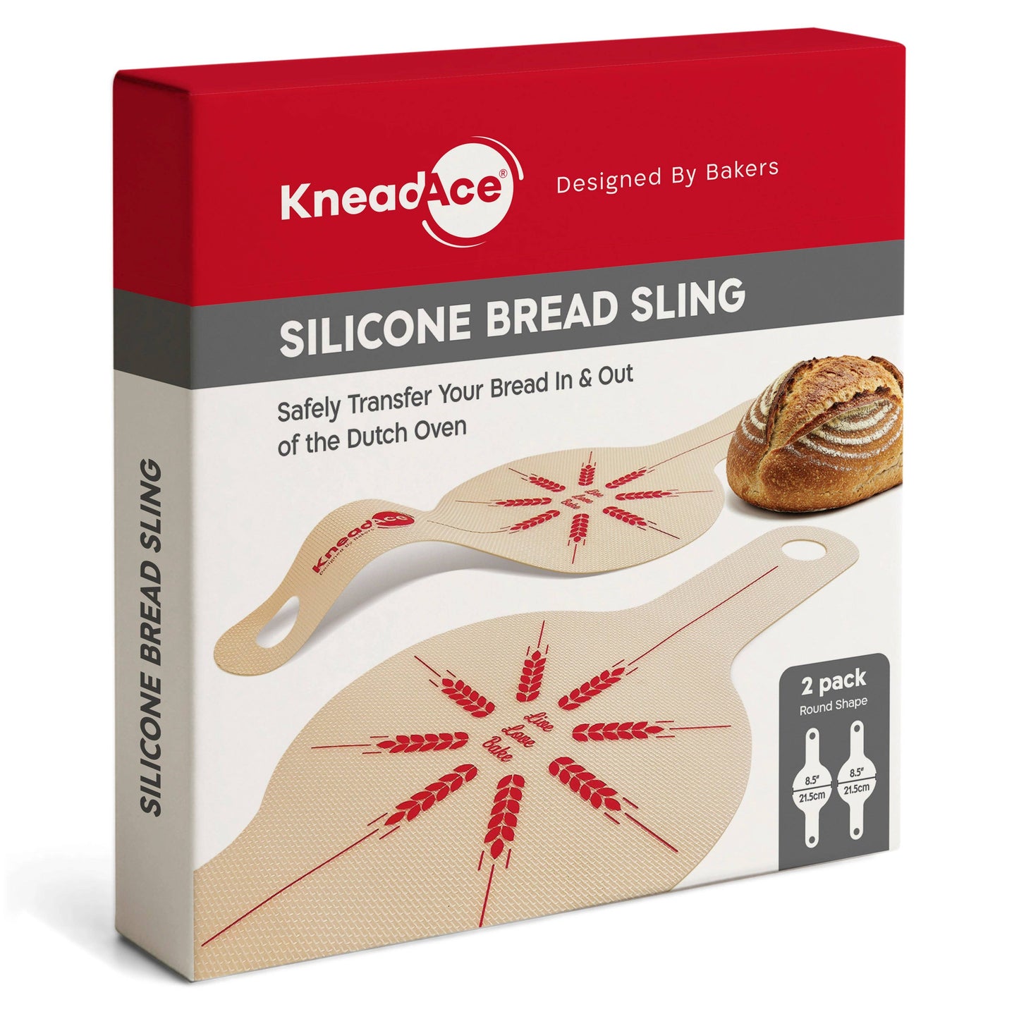 KneadAce Silicone Bread Slings