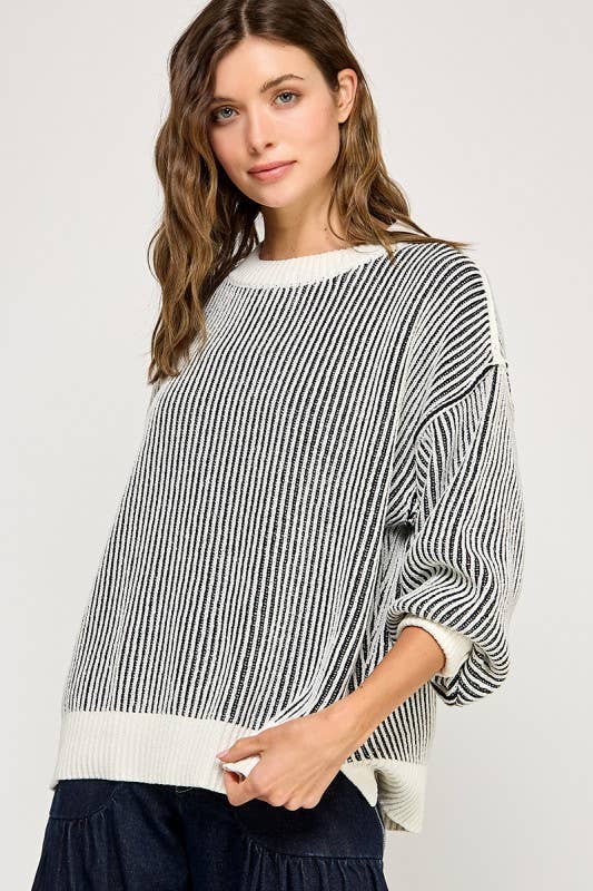 Super Soft Stripe Sweater