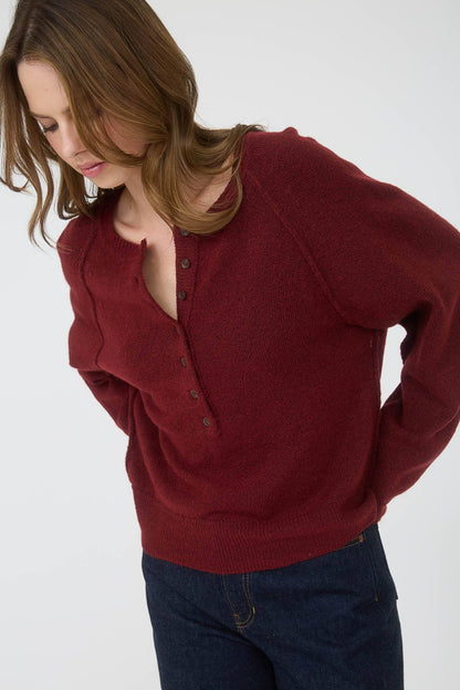 Raglan Long Sleeve Sweater
