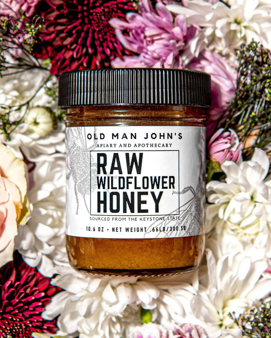 Raw Wildflower Honey- 10oz