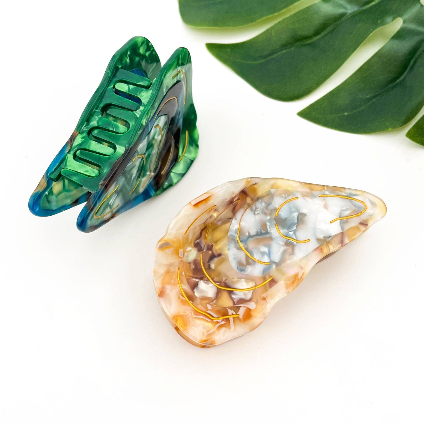 Oyster Shape Hair Clip