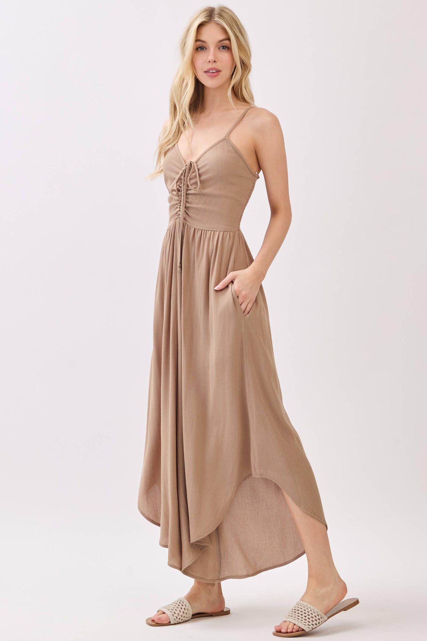 The Shoreline Woven Jumpsuit