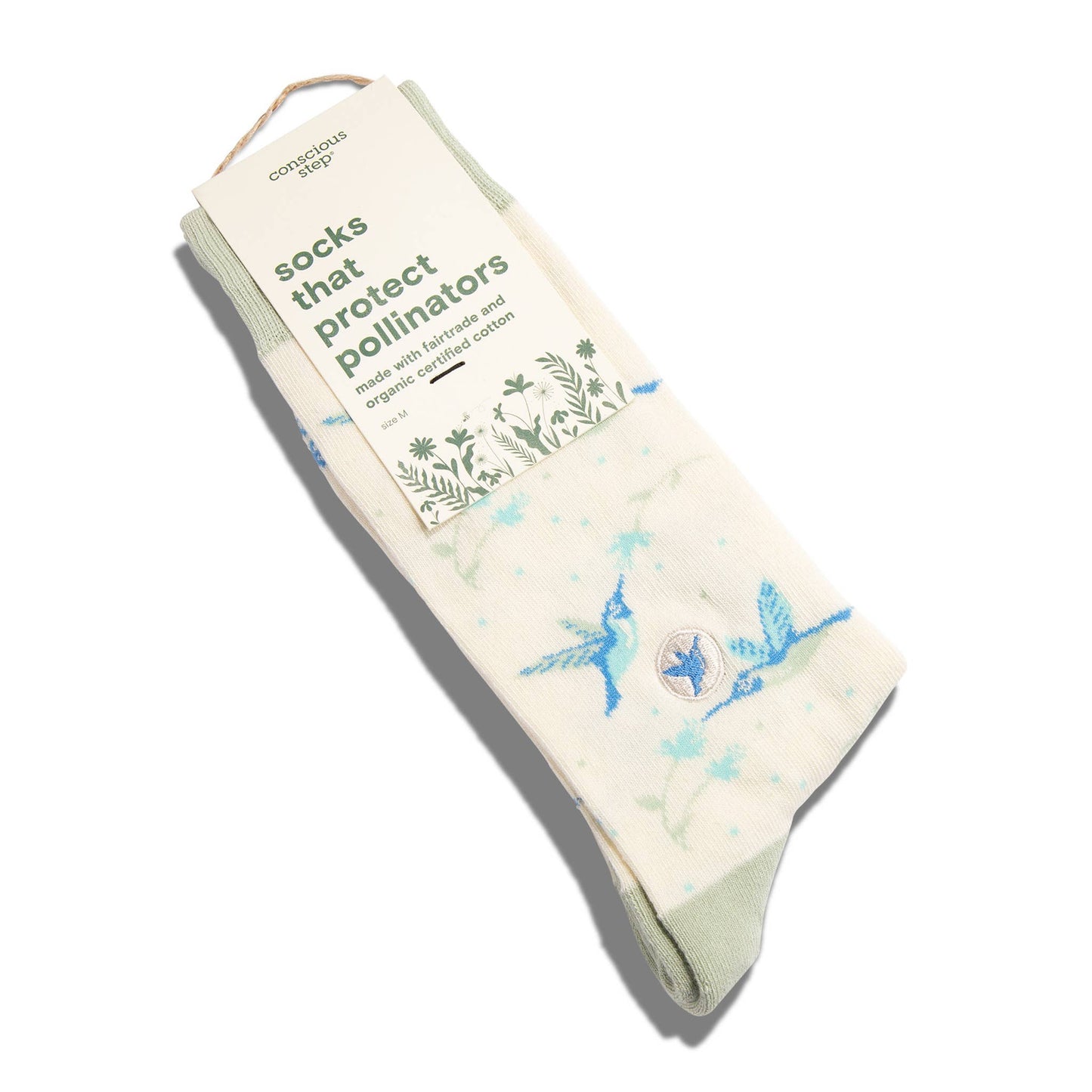 Socks that Protect Pollinators | Beige Hummingbirds