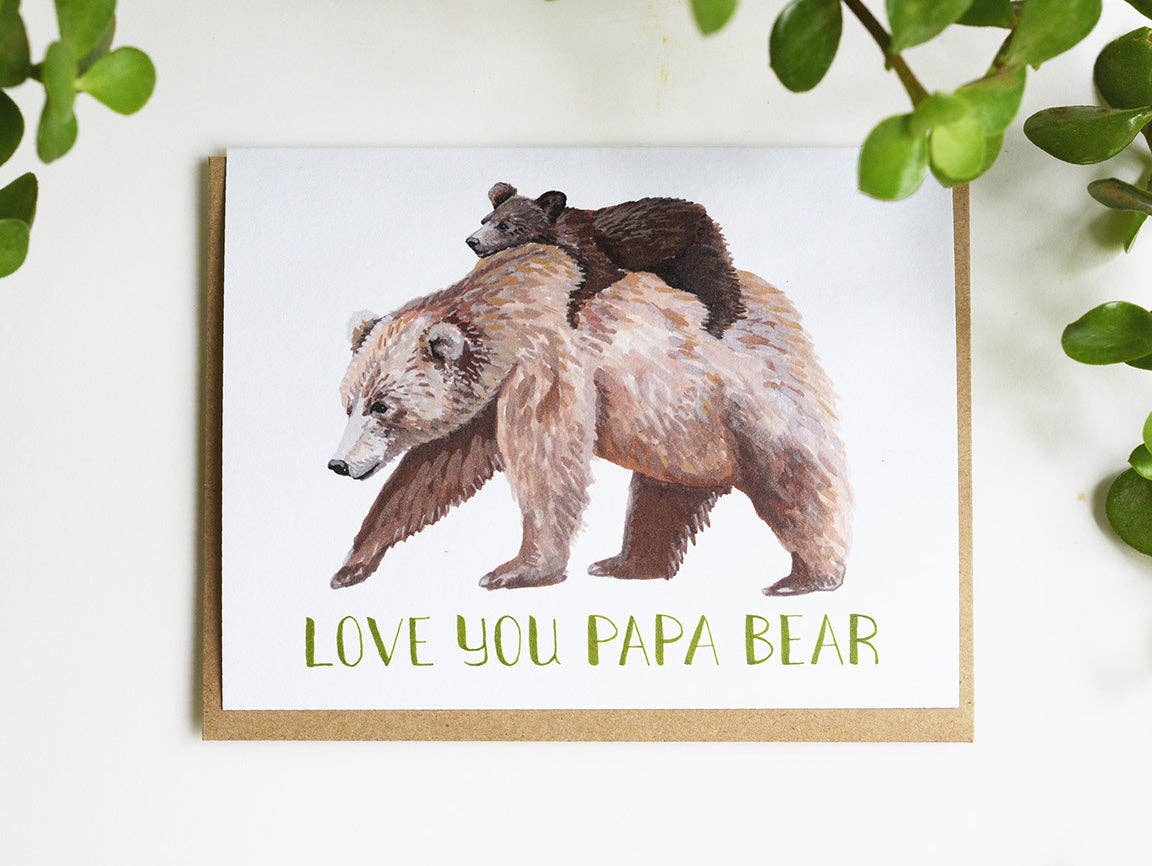 Papa Bear Card